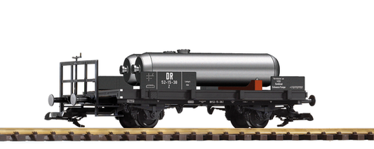 Piko 37830 G Scale DR III 2-Axle Emergency Tank Car (2 Tanks)