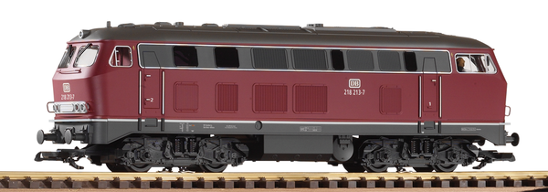 Piko 37510 G Scale DB IV BR218 Diesel Wine Red