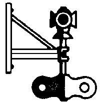 Alexander Scale 1001 HO Scale Trackside Details -- Train Order Board #1