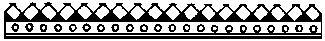 Alexander Scale 1104 HO Scale Gingerbread Trim; pkg(10) Unpainted Metal Castings -- Style #4