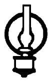 Alexander Scale 1800 HO Scale Outside kerosene lamp 6/
