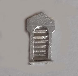 Alexander Scale 1901 HO Scale Louvered vent 4/