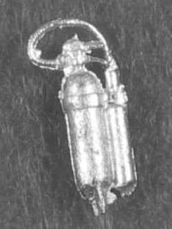 Alexander Scale 410 HO Scale Fire Extinguisher pkg(5)