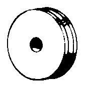 Alexander Scale 424 HO Scale Pulley Set pkg(4) -- Large