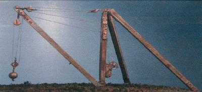 Alexander Scale 7514 HO Scale Stiff-Leg Derrick -- Kit