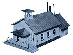 Alexander Scale 7750 HO Scale Country School House -- 3 x 1-1/8 x 2-1/4" 7.6 x 2.9 x 5.7cm