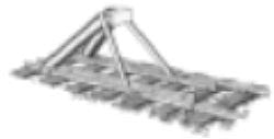 Alexander Scale 9511 HO Scale Trackside Details -- Hayes Bumper