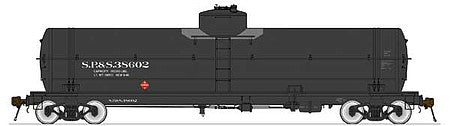 American Limited 1853 HO Scale GATC Welded Tank Car - Ready to Run -- Spokane, Portland & Seattle 38600 (As-Delivered, black)