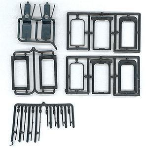 American Limited Models 9160 HO Scale Working Diaphragm Kits - 1 Pair -- For Branchline Pullman Cars