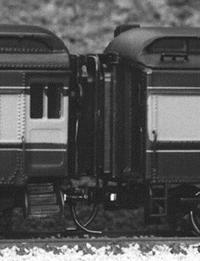 American Limited Models 9300 HO Scale Working Diaphragm Kits - 1 Pair -- Black - Fits Bachmann Spectrum Heavyweight Cars