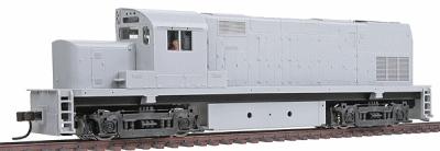 Atlas Model Railroad 10000004 HO Scale Alco C420 Phase 2B Low Nose, Dynamic Brakes - Standard DC - Master(R) Silve -- Undecorated, Low Nose, No Nose Light, w/Dynamic Brakes