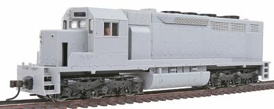 Atlas Model Railroad 10000245 HO Scale EMD SDP35 - Standard DC - Master(R) Silver -- Undecorated w/Nose Headlight