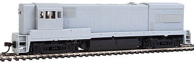 Atlas Model Railroad 10000436 HO Scale GE U30B Phase II High Nose - Standard DC - Master(R) Silver -- Undecorated