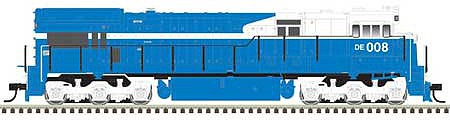 Atlas Model Railroad 10000868 HO Scale GE U30C Low Nose - Standard DC - Master(R) Silver -- Undecorated No Nose Headlight