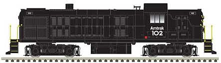 Atlas Model Railroad 10001310 HO Scale Alco RS3, Water-Cooled Exhaust w/Sound & DCC - Classic Gold -- Undecorated