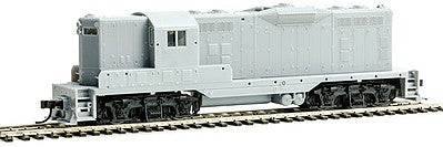 Atlas Model Railroad 10002001 HO Scale EMD GP7 w/Dynamic Brakes - Standard DC - Master Silver -- Undecorated
