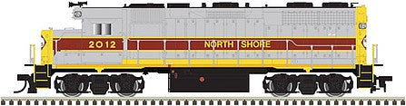 Atlas Model Railroad 10002408 HO Scale EMD GP38 Low Nose w/Sound & DCC - Master(R) Gold -- North Shore #2012