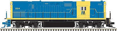 Atlas Model Railroad 10002978 HO Scale Alco C420 Phase 2B High-Nose, No Dynamic Brakes - ESU LokSound and DCC - Mas -- Long Island #223 (As-Delivered; blue, yellow)