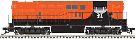 Atlas Model Railroad 10003542 HO Scale FM H16-44 - LokSound and DCC - Master Gold(R) -- New Haven 594 (Post-McGinnis, orange, black)