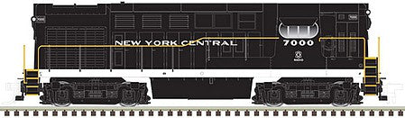 Atlas Model Railroad 10003544 HO Scale FM H16-44 - LokSound and DCC - Master Gold(R) -- New York Central 7011 (black, white)