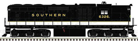Atlas Model Railroad 10003732 HO Scale EMD SD24 High Nose - Standard DC - Master(TM) Silver -- Southern Railway 6326J (black, white, SR Logo)