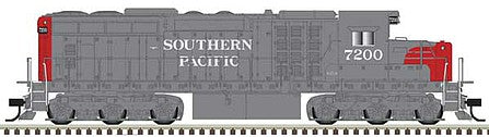 Atlas Model Railroad 10003744 HO Scale EMD SD24 Low Nose - LokSound and DCC - Master(TM) Gold -- Southern Pacific 7200 (Fantasy Scheme, gray, red)