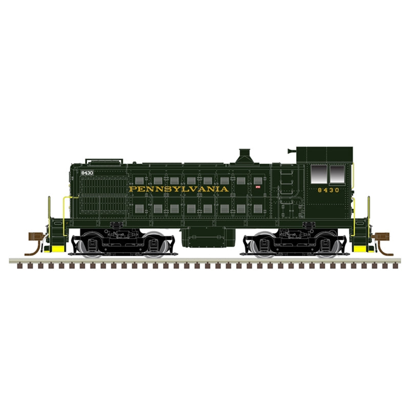 Atlas Model Railroad 10003836 HO Scale Alco S4 - LokSound and DCC - Master(R) Gold -- Pennsylvania Railroad 8434 (dark green, yellow)