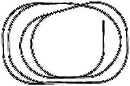 Atlas Model Railroad 1000483 HO Scale Code 83 Layout Package (Brown ...