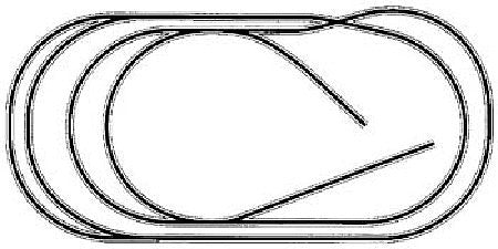 Atlas Model Railroad 1000583 HO Scale Code 83 Layout Package (Brown ...