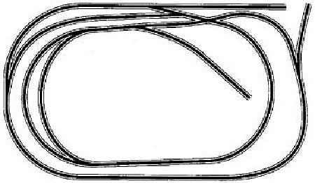 Atlas Model Railroad 1001583 HO Scale Code 83 Layout Package (Brown ...