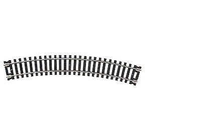 Atlas Model Railroad 151 HO Scale Code 100 Nickel-Silver Snap Track with Black Ties -- 15" Radius Bulk