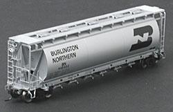 Atlas Model Railroad 1800 HO Scale PS-2 2-Bay Covered Hopper -- Undecorated