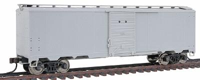 Atlas Model Railroad 20000171 HO Scale 1932 ARA 40' Steel Boxcar - Ready to Run - Master(R) -- Undecorated Body #2 w/Long Tab Body, 11-Panel Flat Riveted Roof, Riveted Ends