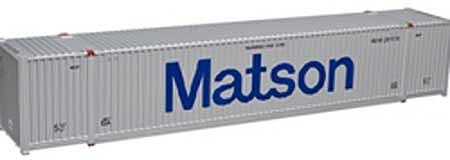 Atlas Model Railroad 20001081 HO Scale CIMC 53' Cargo Container 3-Pack - Master(R) -- Undecorated