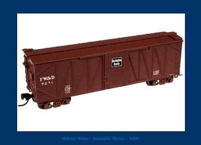 Atlas Model Railroad 20001384 HO Scale AAR Post-War Boxcar w/6' Door - Ready to Run - Master(R) -- Undecorated