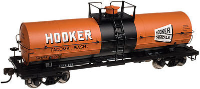 Atlas Model Railroad 20002640 HO Scale 11,000-Gallon Tank Car with Platform - Ready to Run - Master(R) -- Undecorated