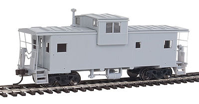 Atlas Model Railroad 20003114 HO Scale Extended-Vision Caboose - Ready to Run - Master(R) -- Undecorated, No Roofwalk