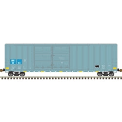 Atlas Model Railroad 20004594 HO Scale FMC 5503 52' Double-Door Boxcar - Ready to Run - Master(R) -- Undecorated