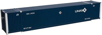 Atlas Model Railroad 20004631 HO Scale CIMC 53' Cargo Container 3-Pack - Master(R) -- UMAX UP-CSX Set 9 (blue, white)