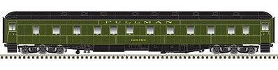 Atlas Model Railroad 20005094 HO Scale Pullman 6-3 Sleeper - Ready to Run -- Pullman "Durer" (Pullman Green, black)