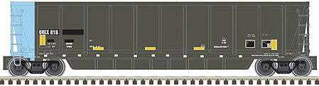 Atlas Model Railroad 20005167 HO Scale Coalveyor Bathtub Gondola - Ready to Run - Master(R) -- Wilmot Transportation #818 (black, blue; White & Yellow Conspicuity Marks)
