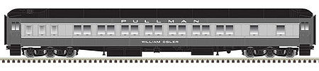 Atlas Model Railroad 20005892 HO Scale Pullman Heavyweight 14-Section Sleeper - Ready to Run -- Pullman George Waring (Pool Scheme, Two-Tone Gray)