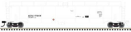 Atlas Model Railroad 20005972 HO Scale ACF 33,000 Gallon Tank Car - Ready to Run - Master(R) -- ACFX 17069 (white, black)