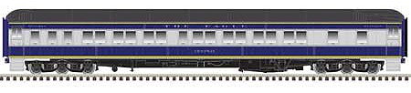 Atlas Model Railroad 20005982 HO Scale Pullman Heavyweight 8-1-2 Sleeper - Ready to Run - Master(R) -- Pullman "George W. Holdrege" (T&P Eagle, blue, gray)