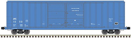 Atlas Model Railroad 20006293 HO Scale FMC 5503 52' Double-Door Boxcar - Ready to Run - Master(R) -- Amador Central 1069 (blue, white)