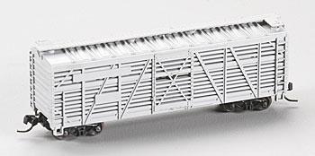Atlas Model Railroad 3520 N Scale 40' Stock Car - Assembled -- Undecorated