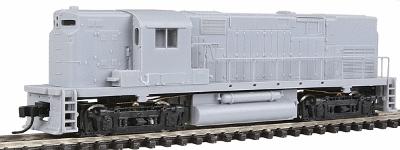 Atlas Model Railroad 40000001 N Scale Alco C-420 Phase I w/High Nose - Standard DC - Master(R) -- Undecorated without Dynamic Brakes