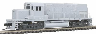 Atlas Model Railroad 40000005 N Scale Alco C420 Ph2B - Standard DC - Master(R) -- Undecorated Low Nose with Nose Light