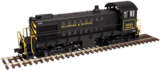Atlas Model Railroad 40002902 N Scale Alco S2 - Standard DC - Master(R) -- Delaware & Hudson #3015 (black, yellow)