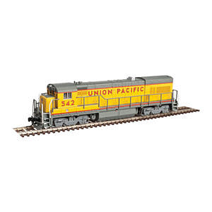 Atlas Model Railroad 40002992 N Scale GE U23B Low Hood - Standard DC -- Union Pacific #557 (Armour Yellow, gray, red)